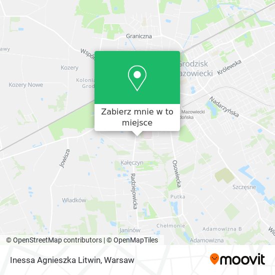 Mapa Inessa Agnieszka Litwin