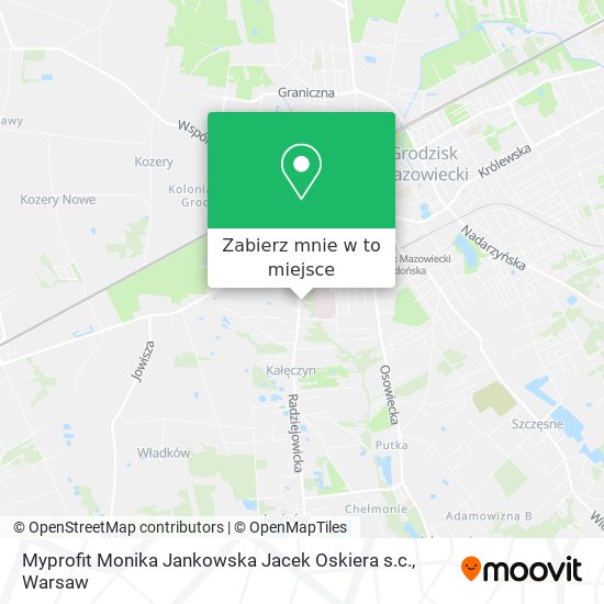 Mapa Myprofit Monika Jankowska Jacek Oskiera s.c.