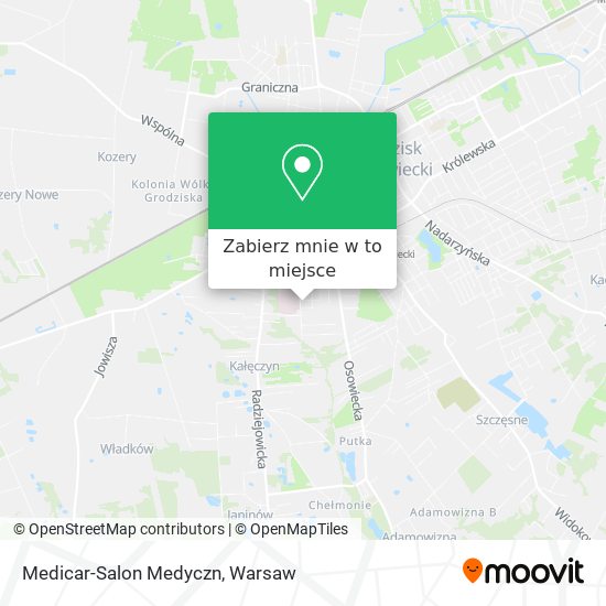 Mapa Medicar-Salon Medyczn