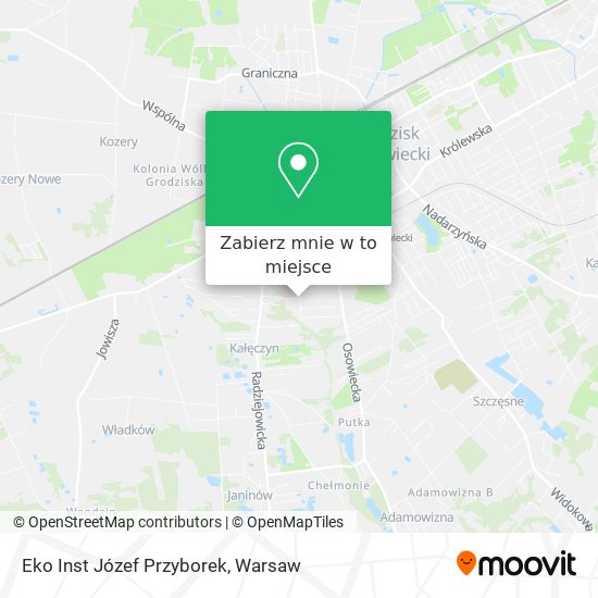 Mapa Eko Inst Józef Przyborek