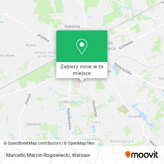 Mapa Marcello Marcin Rogowiecki