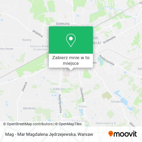 Mapa Mag - Mar Magdalena Jędrzejewska