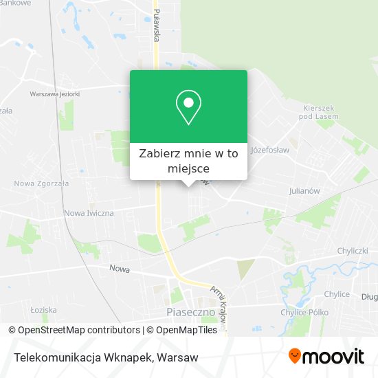 Mapa Telekomunikacja Wknapek