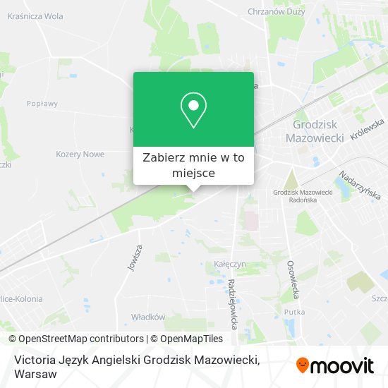 Mapa Victoria Język Angielski Grodzisk Mazowiecki