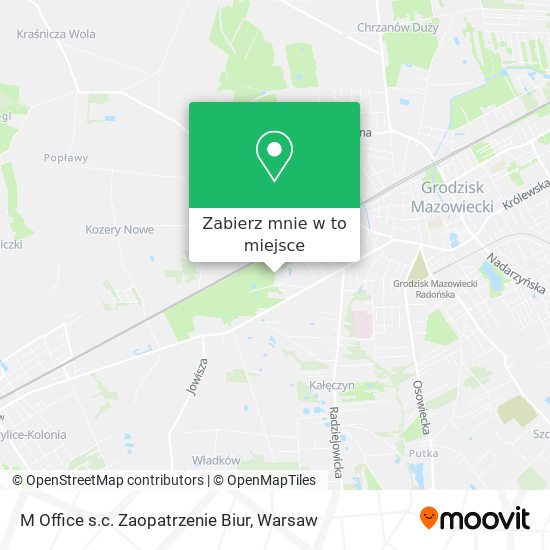 Mapa M Office s.c. Zaopatrzenie Biur