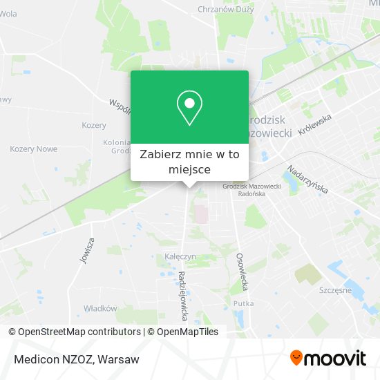 Mapa Medicon NZOZ