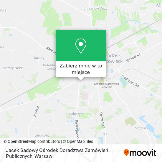 Mapa Jacek Sadowy Ośrodek Doradztwa Zamówień Publicznych