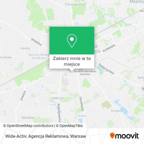 Mapa Wide-Activ. Agencja Reklamowa