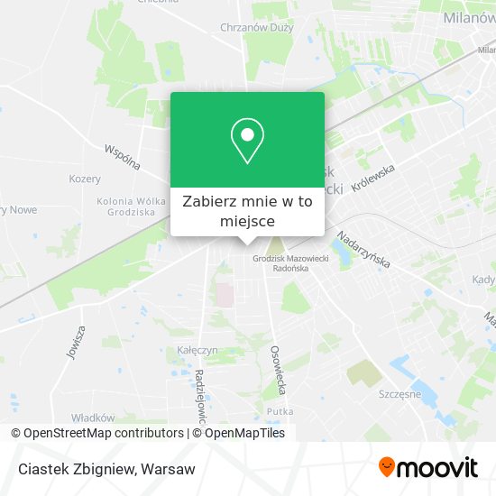 Mapa Ciastek Zbigniew