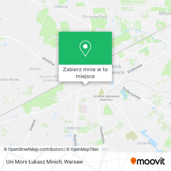 Mapa Uni Mors Łukasz Minich