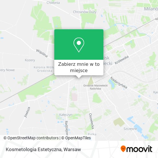 Mapa Kosmetologia Estetyczna