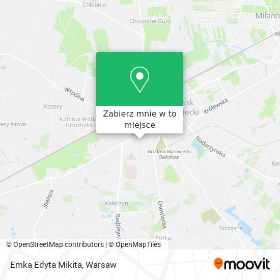 Mapa Emka Edyta Mikita