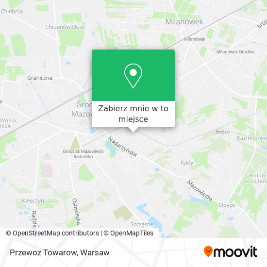 Mapa Przewoz Towarow