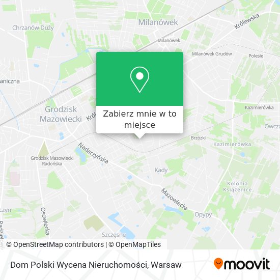 Mapa Dom Polski Wycena Nieruchomości