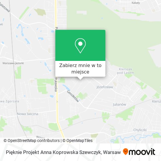 Mapa Pięknie Projekt Anna Koprowska Szewczyk