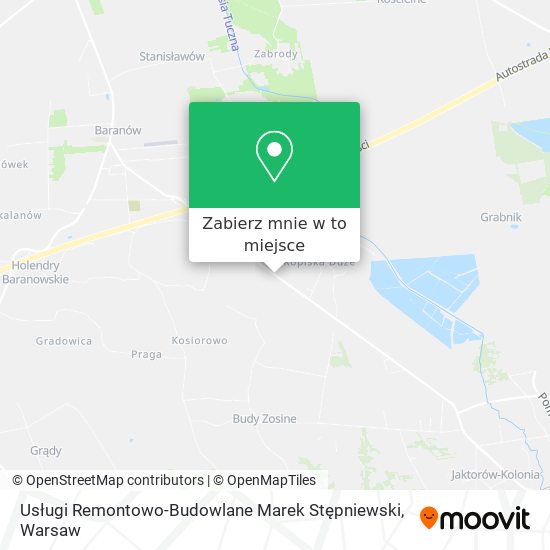 Mapa Usługi Remontowo-Budowlane Marek Stępniewski