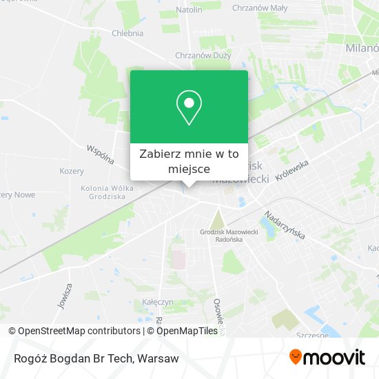 Mapa Rogóż Bogdan Br Tech