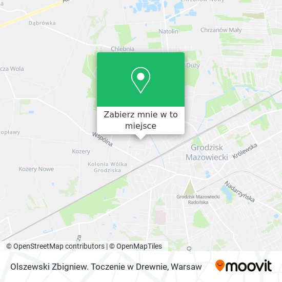 Mapa Olszewski Zbigniew. Toczenie w Drewnie