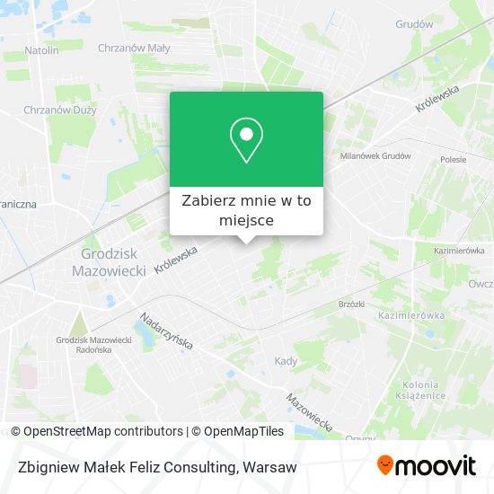 Mapa Zbigniew Małek Feliz Consulting