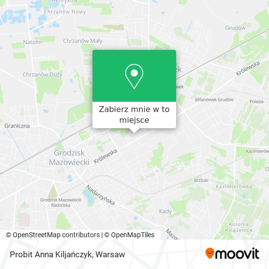 Mapa Probit Anna Kiljańczyk