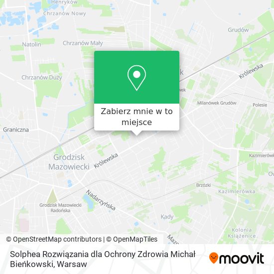 Mapa Solphea Rozwiązania dla Ochrony Zdrowia Michał Bieńkowski