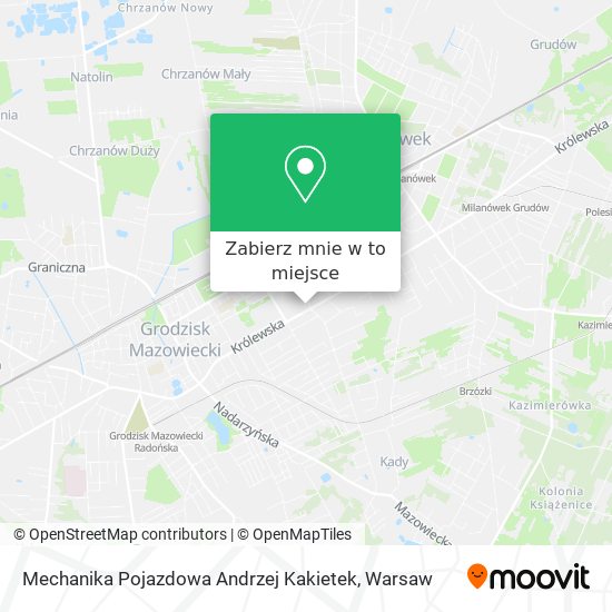 Mapa Mechanika Pojazdowa Andrzej Kakietek