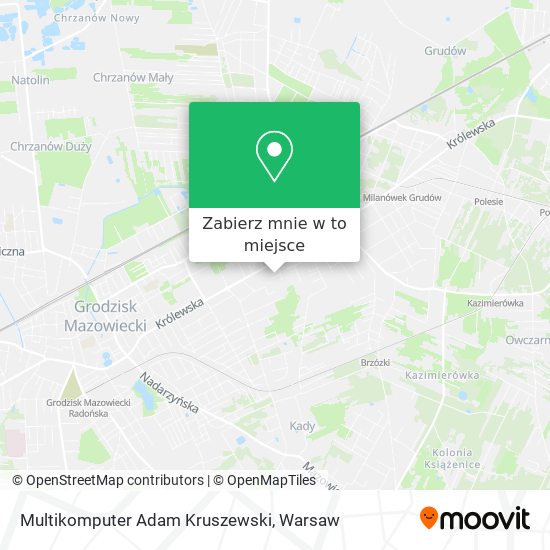 Mapa Multikomputer Adam Kruszewski