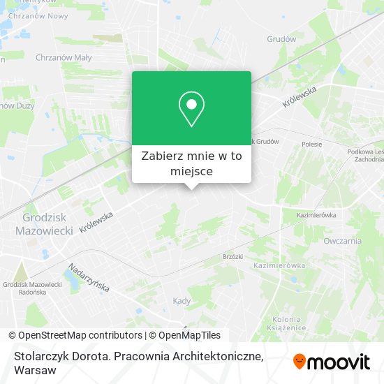 Mapa Stolarczyk Dorota. Pracownia Architektoniczne