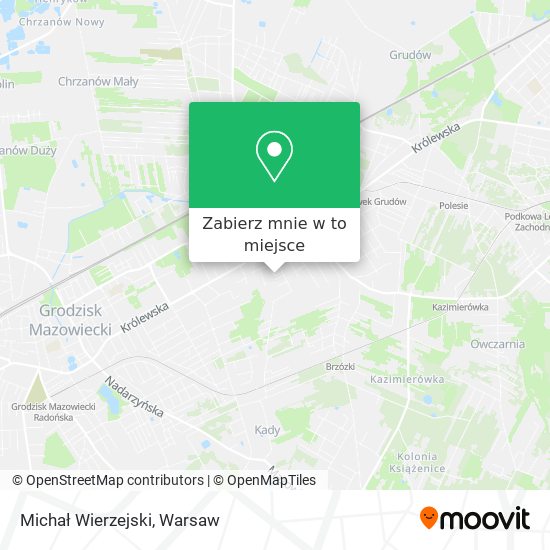 Mapa Michał Wierzejski