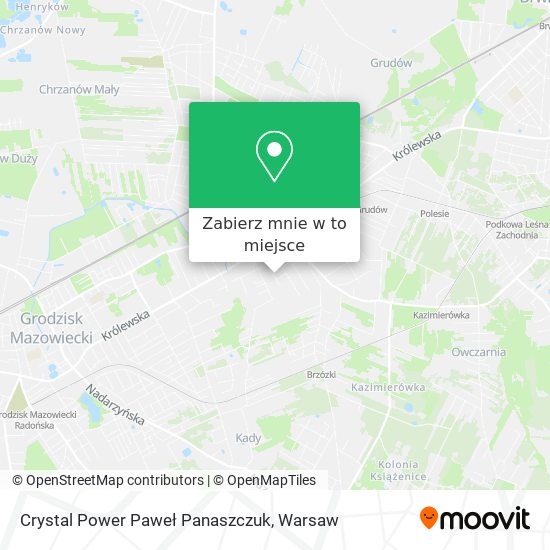 Mapa Crystal Power Paweł Panaszczuk