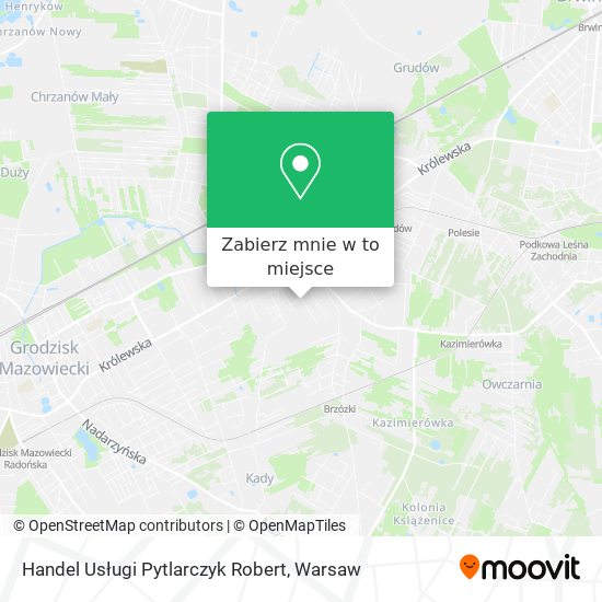 Mapa Handel Usługi Pytlarczyk Robert