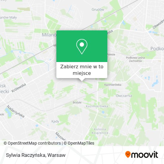 Mapa Sylwia Raczyńska