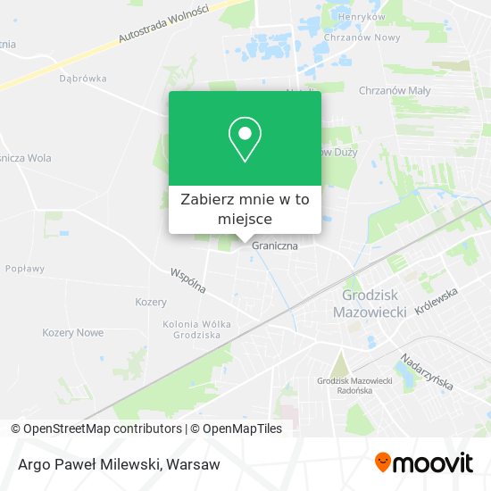 Mapa Argo Paweł Milewski