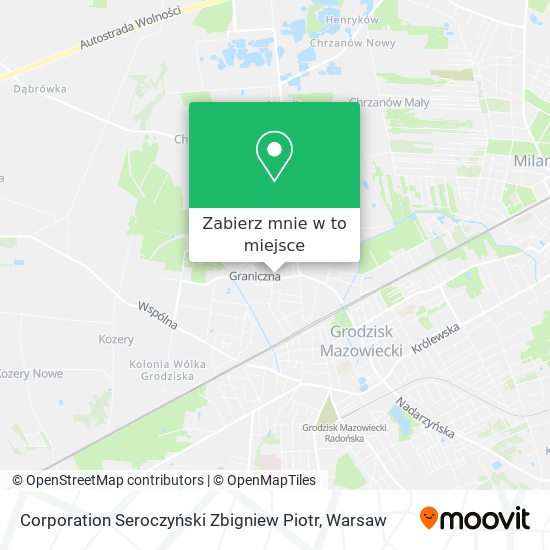 Mapa Corporation Seroczyński Zbigniew Piotr