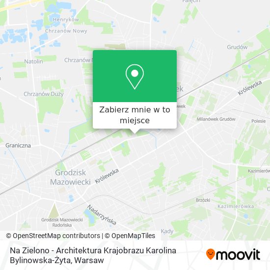 Mapa Na Zielono - Architektura Krajobrazu Karolina Bylinowska-Żyta