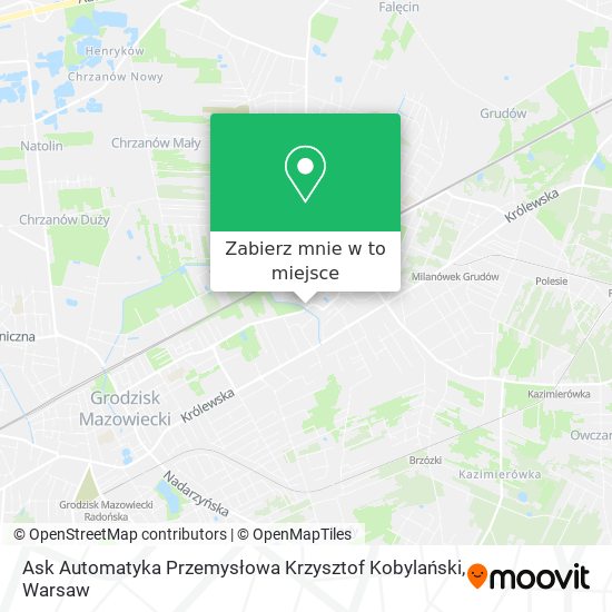 Mapa Ask Automatyka Przemysłowa Krzysztof Kobylański