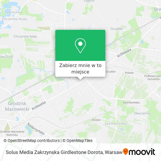 Mapa Solus Media Zakrzynska Girdlestone Dorota