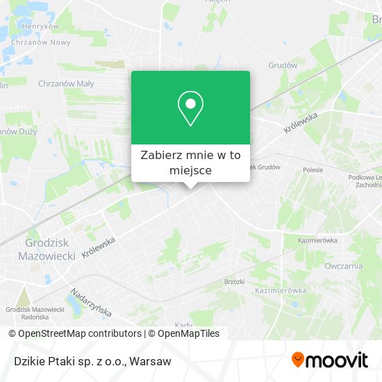 Mapa Dzikie Ptaki sp. z o.o.