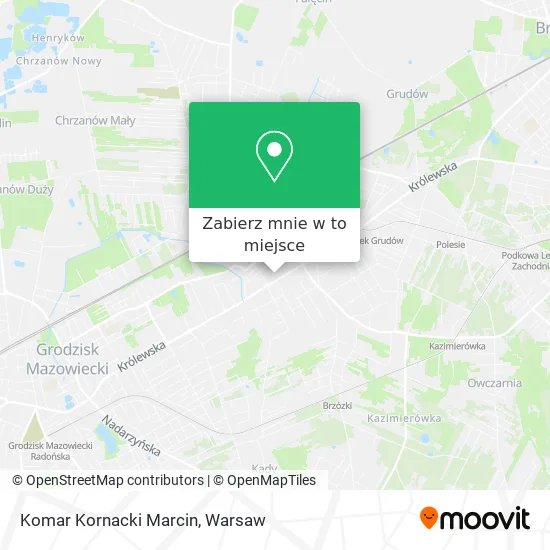 Mapa Komar Kornacki Marcin
