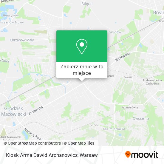 Mapa Kiosk Arma Dawid Archanowicz