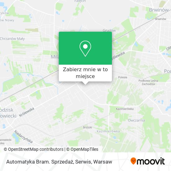 Mapa Automatyka Bram. Sprzedaż, Serwis