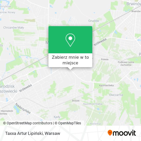 Mapa Taxxa Artur Lipiński