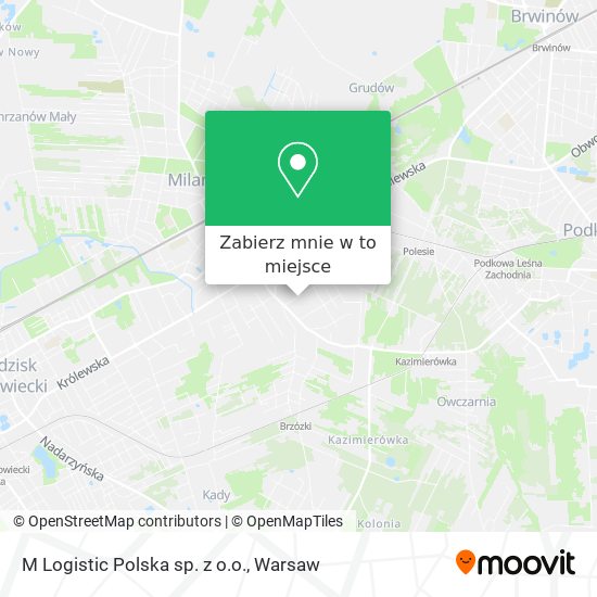 Mapa M Logistic Polska sp. z o.o.