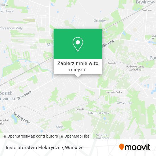 Mapa Instalatorstwo Elektryczne