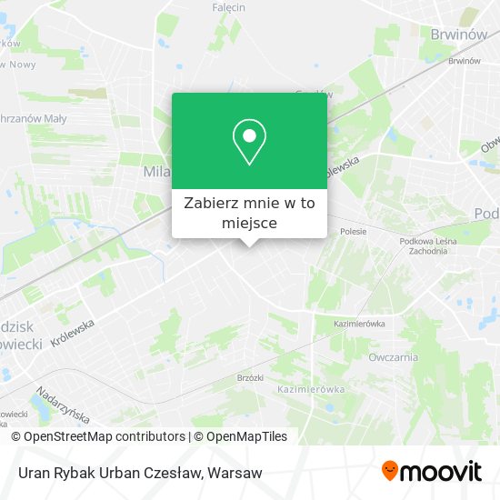 Mapa Uran Rybak Urban Czesław