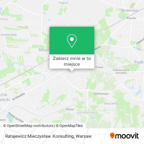 Mapa Ratajewicz Mieczysław. Konsulting