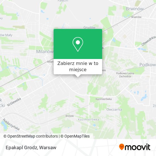 Mapa Epakapl Grodz