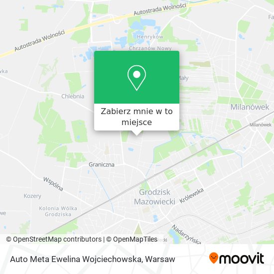 Mapa Auto Meta Ewelina Wojciechowska