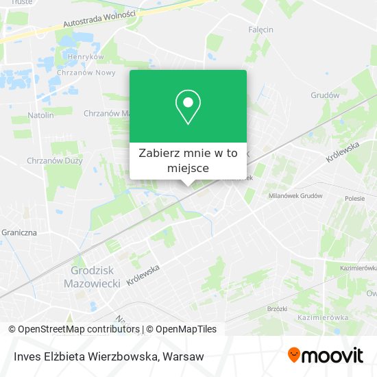 Mapa Inves Elżbieta Wierzbowska