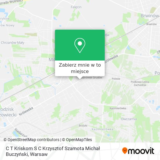 Mapa C T Kriskom S C Krzysztof Szamota Michał Buczyński